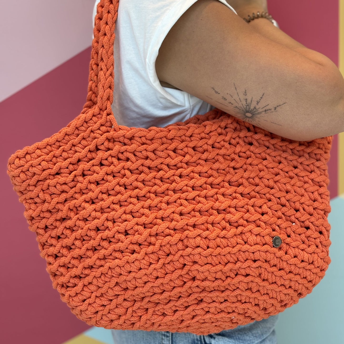 Coral Beach Bag